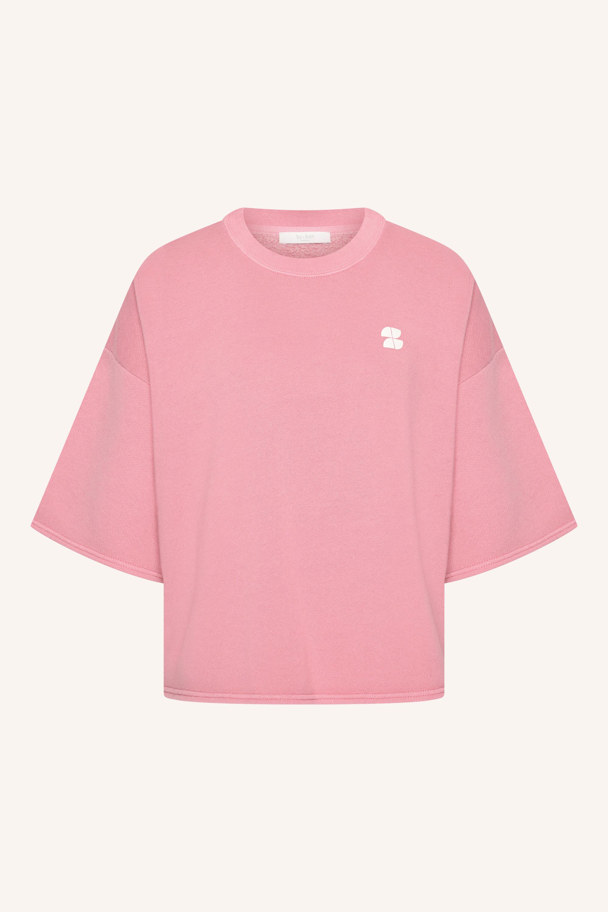 By-Bar Willow Dictionary Top Dusty Pink Damen T-Shirt rosa